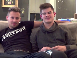 Amateur sex tape with Filip and the twink Valerian