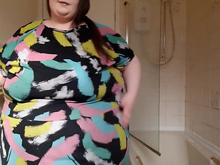Showing off this massive figure