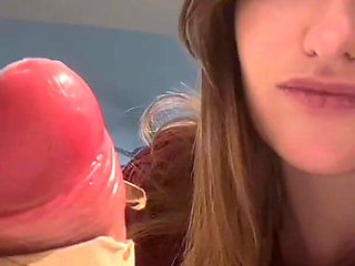 My Step-stepbrother Got His Cock Stuck! Step-stepsister Edging Fantasy