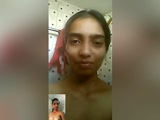 Today Exclusive- Desi Chick Shows Her Boobs And Pussy