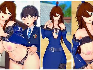 [hentai Game Koikatsu! ]have Sex With Big Tits Naruto Mei Terumi.3dcg Erotic Anime Video