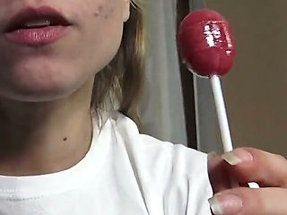 Kinky Fetish Naughty brat girl bubble gum l oli teasing!