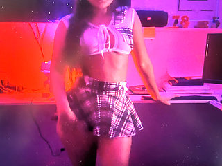 COUSIN SHOWED ME HER NEW OUTFIT, I COULDN'T STAND THE HORNINESS AND FUCKED HER