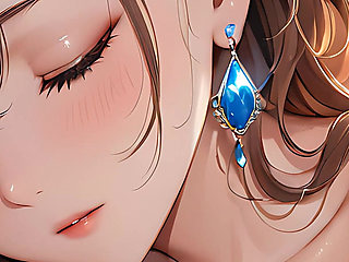 Inner Glow: a Beautiful Young Woman Radiating Soft Light