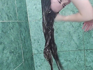 Washing, Drying and Brushing My Hair