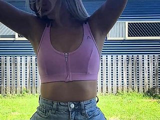 Close up view of a dude jerking off