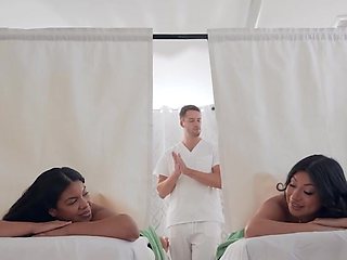 Spa seductress is going to get fucked on all fours