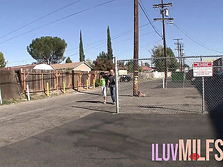 Petite Black MILF with Small Tits Gets Fucked Hard by Barry Scott