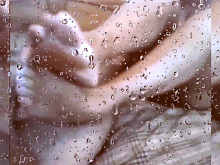 Mature Wife Enjoying Rainy Day (oldie Style)