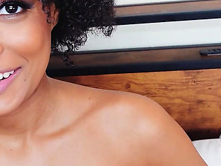 Bratty Black Step-sister Addis Fouche Wants Your Cock