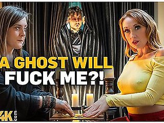 The Ghost With A Big Dick Fucks This Beautiful Milf With Lily Kink