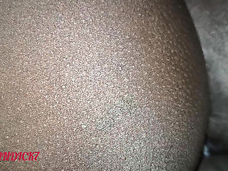 African Amateur Couple Creamy Pussy Riding Black Dick