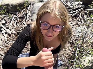 Littlepolishangel Gives Sloppy Blowjob And Gets Facial