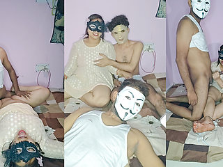 Friend and His Wife - Joined Hands in Threesome