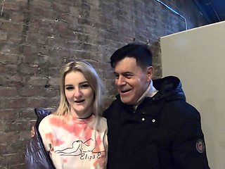 Eliza Eves gets her pussy filled with sticky sperm in pov