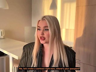 A REALTOR OFFERS ANAL SO THAT I WILL BUY AN APARTMENT. ANAL, FULL HD,