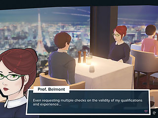 Quickie a Love Hotel Story: Professor Giving Foot Job to Her Student in the Restaurant He Busted Nut in His Pants - Episode 6