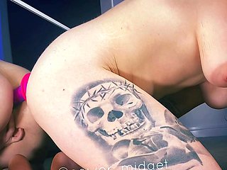 Shae Summers fucking a big cock close up