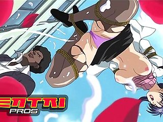 Hussy's censored hentai action by Hentai Pros