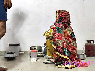 Sex in Kitchen Bhabhi and Devar