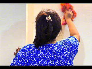 Big Ass Hot Indian Stepmom Caught By Stepson When she was naked ass clean him Room & Stuck under bed