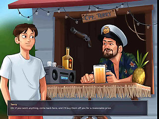 Summertime saga: guy caught two lesbians having sex ep 146