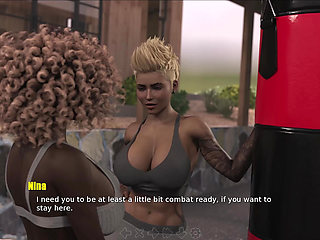 Adored by the Devil #18 - Animated Sex Game - Redhead MILF Outdoor Sex!