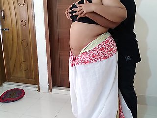 Huge Boobs - Indian Busty Stepmom Fucked By Stepson While Changing Saree