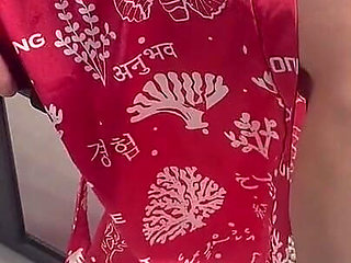 Beautiful Legs Are Peeing Into a Salad Bowl