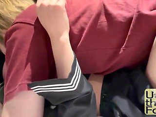 Quiet Glasses Woman Tricked as Image Video Turns Into Creampie POV