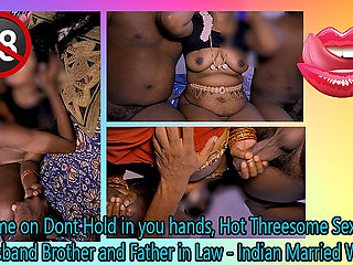 Brother-in-law and Father-in-law Make Married Wife Orgasm