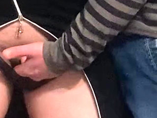 Omg!!! Stranger in Crowded Subway - Pussy Fingering