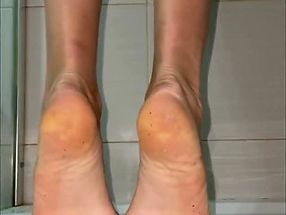 Shower Feet Tease Home Video