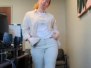 Lovely Blonde With Tight Pussy Masturbate Solo