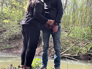 MILF Mother-in-Law Catches Daughter & Fucks Me Outdoor - Big Ass Ukrainian Amateur
