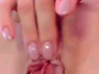 I'm Masturbating My Pink Pussy in Close-up