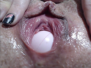 Awesome pussy coltrol, HD ball play