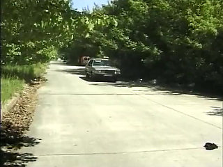 Small tits blonde on the big penis