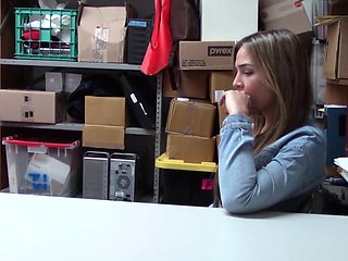 Blondie Blair gets naughty with Ryan in a steamy office affair