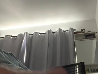 After wank with a lot of cumm