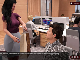 Whispers of Desire 22 Sarah Showed Her Boobs to the Boutique Assistant Louis