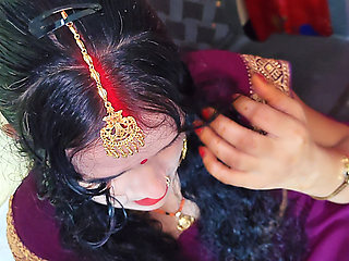 Part.1 Desi First night Romance sex, beautiful Indian Village wife tight pussy hindi audio