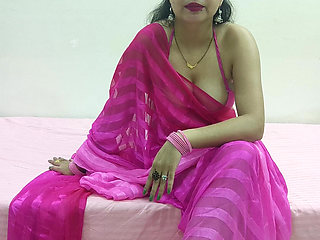 Tight Pussy Desi Bhabhi in Saree Fucked Hard by Devar in Hindi Audio