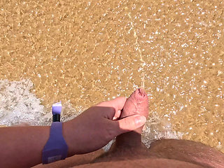 Shameless girl helps the guy to pee outdoor compilation