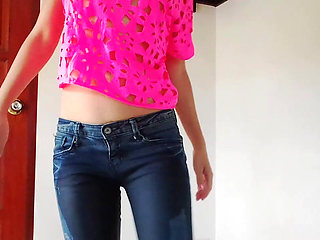 Blue Jeans Wetting and Squirting