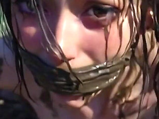 Trash Bondage Humiliation - Desperate Woman Craving Creampie