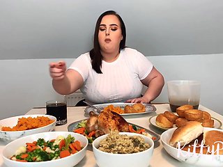 BBW KittyPiggy Thanksgiving Insatiable - Big ass