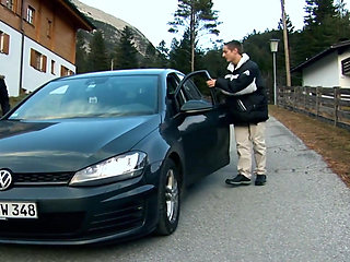 She Is Blonde Babe From France Who Likes to Get Played with Her Pussy