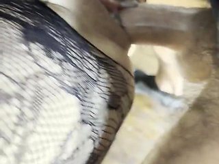 A Creamy Pussy Being Fucked Hard