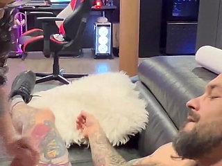 First Time Anal with My Step Stepbrother for Me and It Was Hard Because My Ass Was Virgin